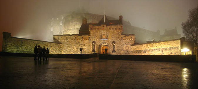 Castle by night